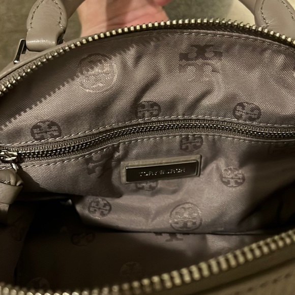 Tory Burch Handbag and Wallet Grey/Taupe soft leather - Picture 4 of 6